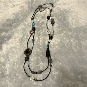 Silpada multi-stone boho necklace